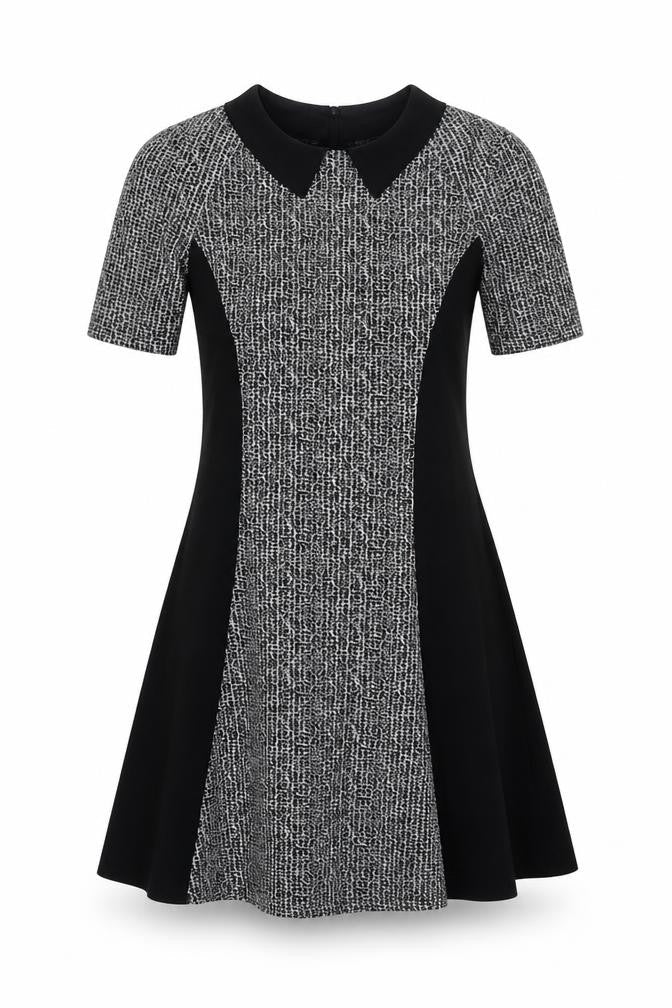 River Island Women's Black Fit & Flare Dress Size 8