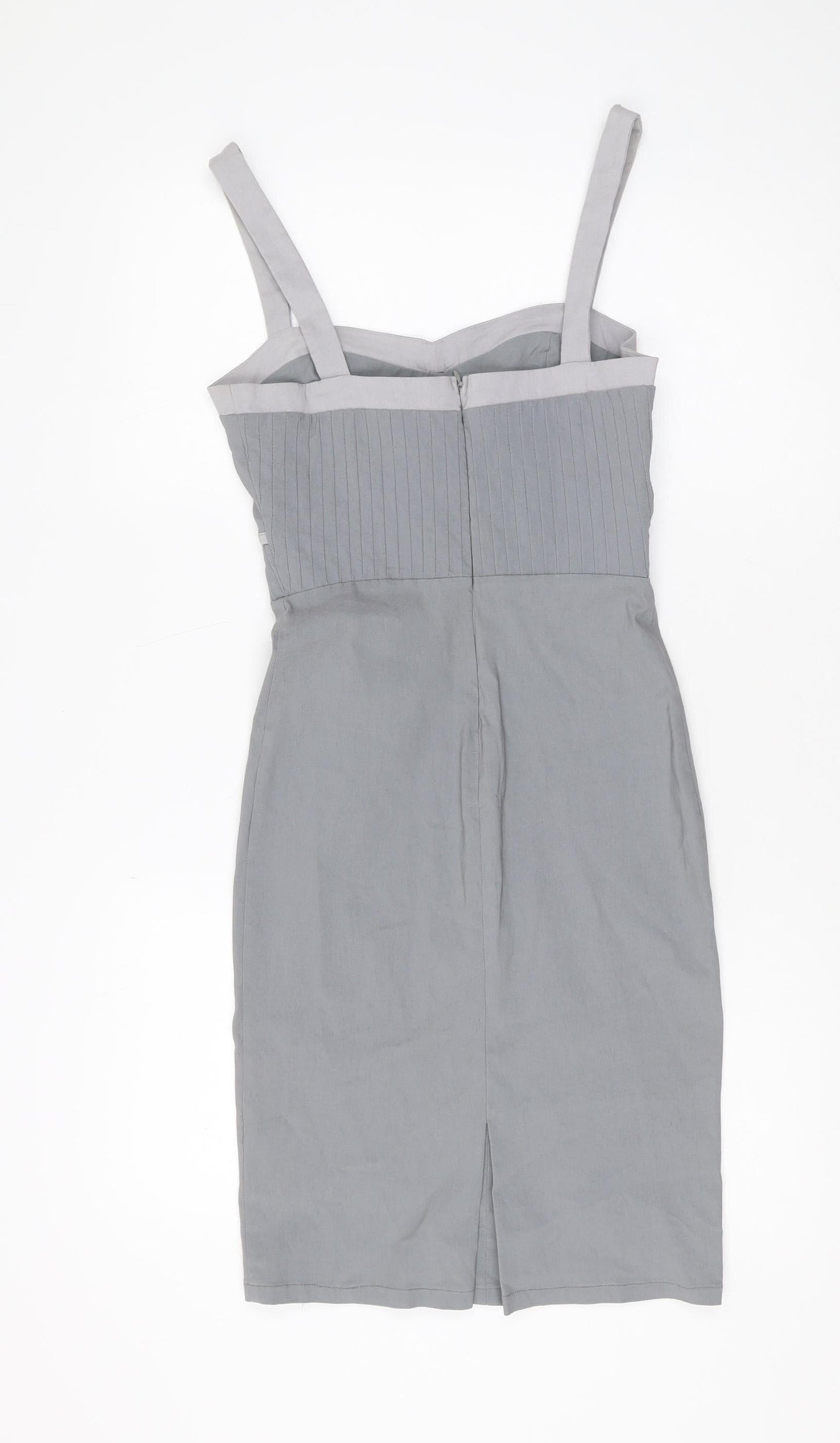 Fever Women's Grey Pencil Dress Size 10
