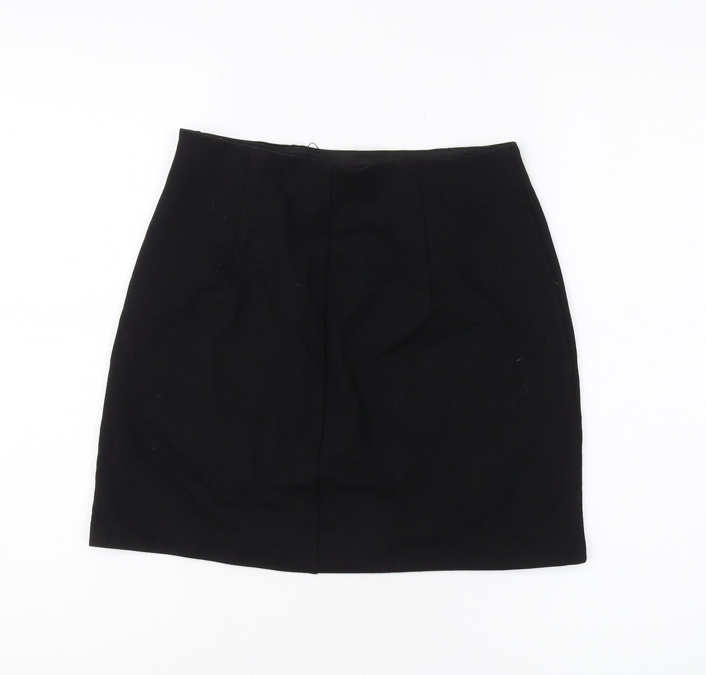 Stradivarius Women's Black Pencil Skirt - Size S