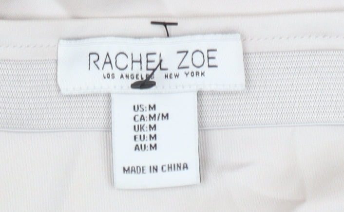Rachel Zoe Women's Ivory Midi Wrap Skirt in M Size