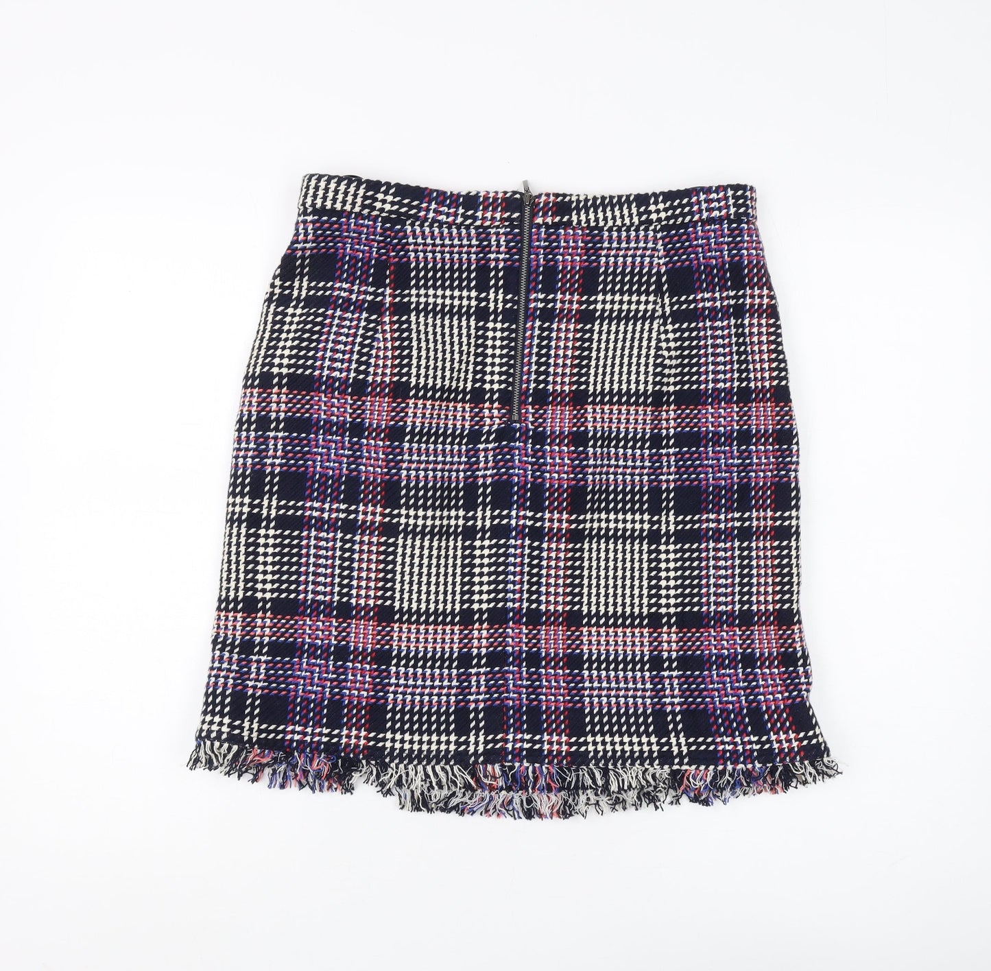 Marks and Spencer Women's Check Pencil Skirt Size 12