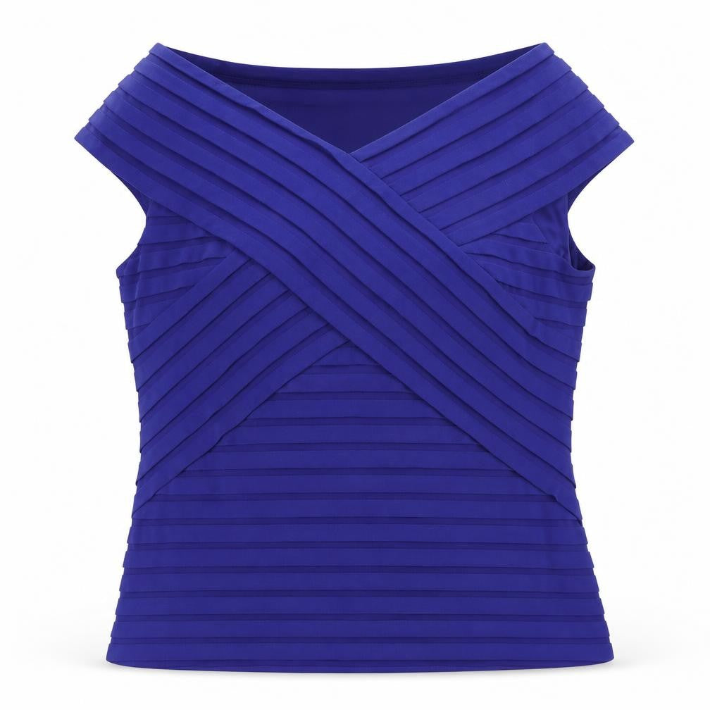 Marks and Spencer Women's Purple Wrap Blouse Size 16