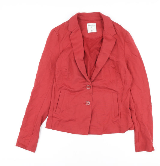Sandwich Women's Red Blazer XS, Cotton, Classic Style