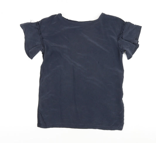Reiss Women's Blue XS Basic T-Shirt
