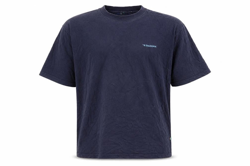 Mens UK Size L Diadora Blue  Cotton T-Shirt