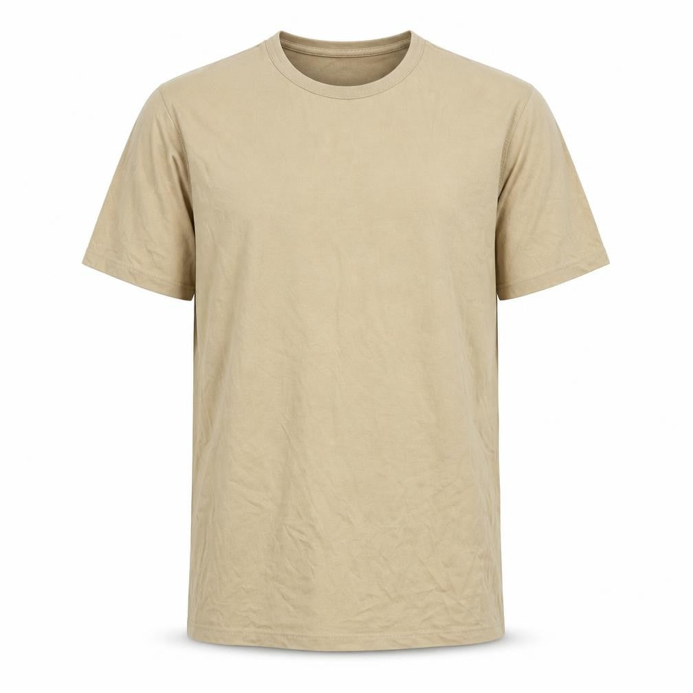 Topman Men's Beige Crew Neck S T-Shirt