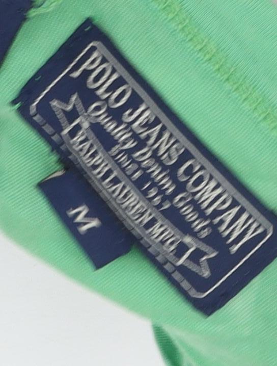 Polo Jeans Company Men's Green Sleeveless T-Shirt M