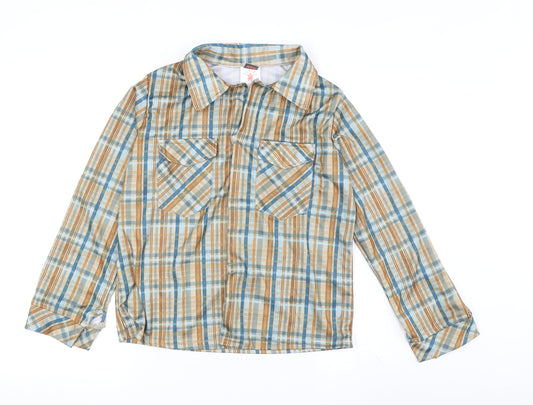 Stranger Things Unisex Multicoloured Check Shirt L