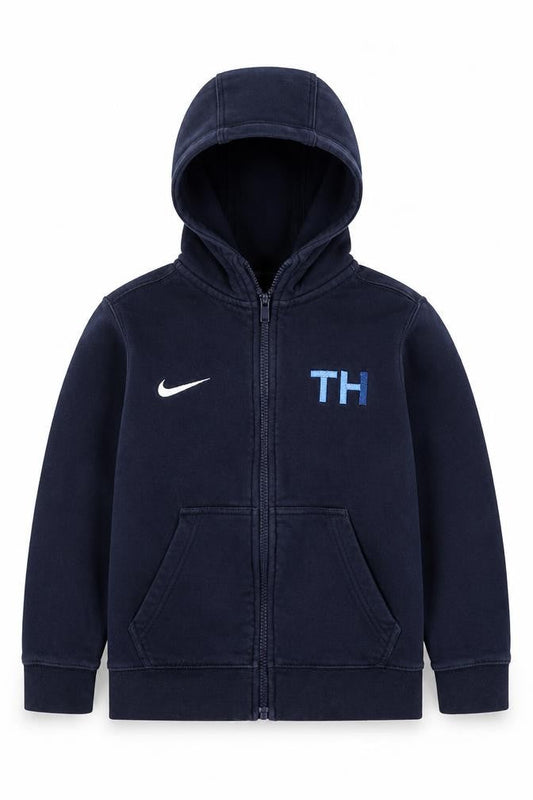 Nike Boys Blue Full Zip Hoodie - Size S