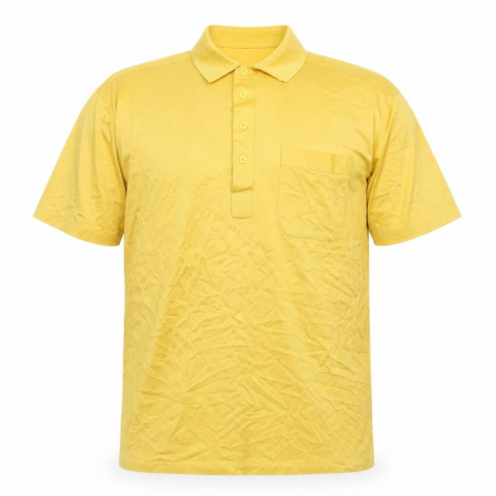 Marks and Spencer Men's Gold Polo Shirt S