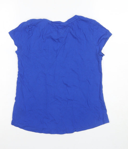 GAP Girls Blue XL Kind T-Shirt, Short Sleeve