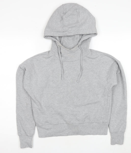 Unisex Adults UK 8 Regular USA Pro Grey Pullover Hoodie