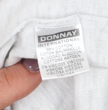 Donnay Men's White Pullover Sweatshirt L Lightweight