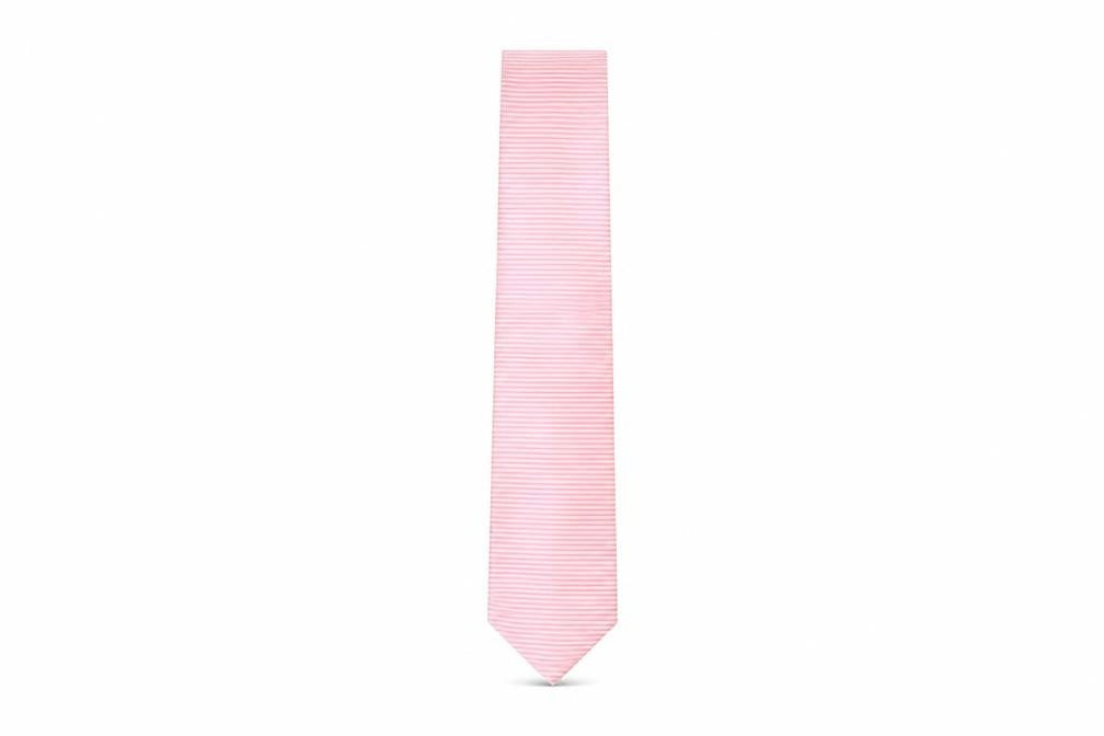 Tie Rack Men's Pink Striped Tie