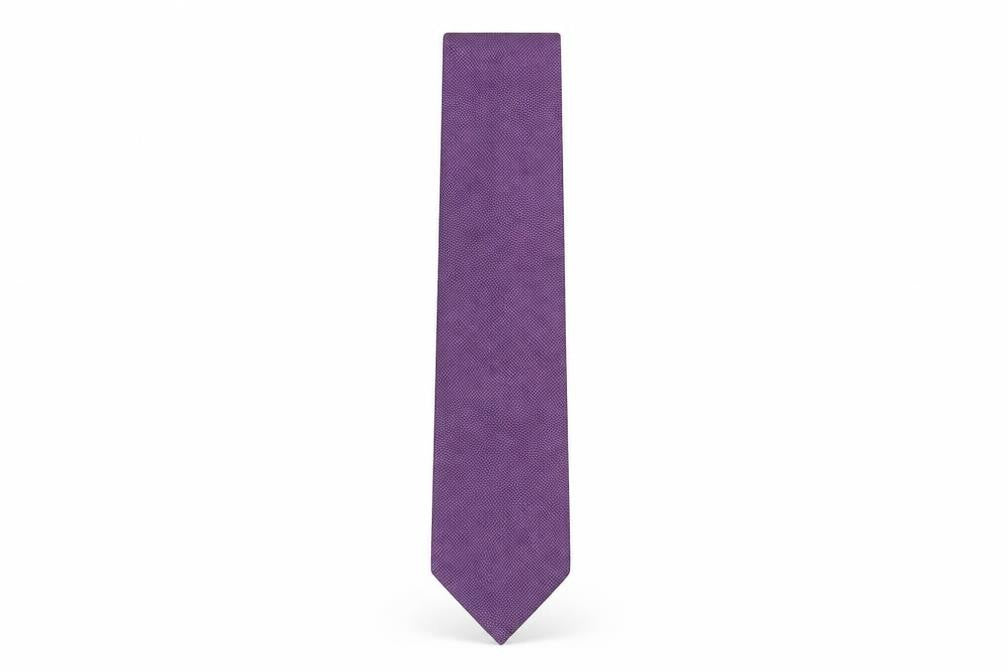 Austin Reed Men's Purple Silk Slim Tie One Size