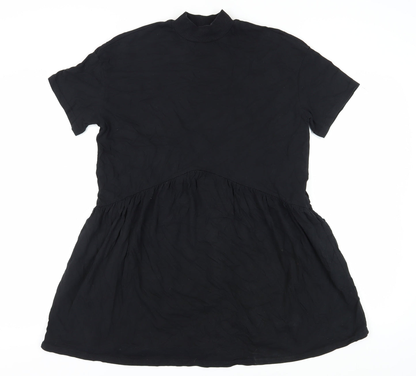 ASOS Women's Black T-Shirt Dress Size 8 Casual