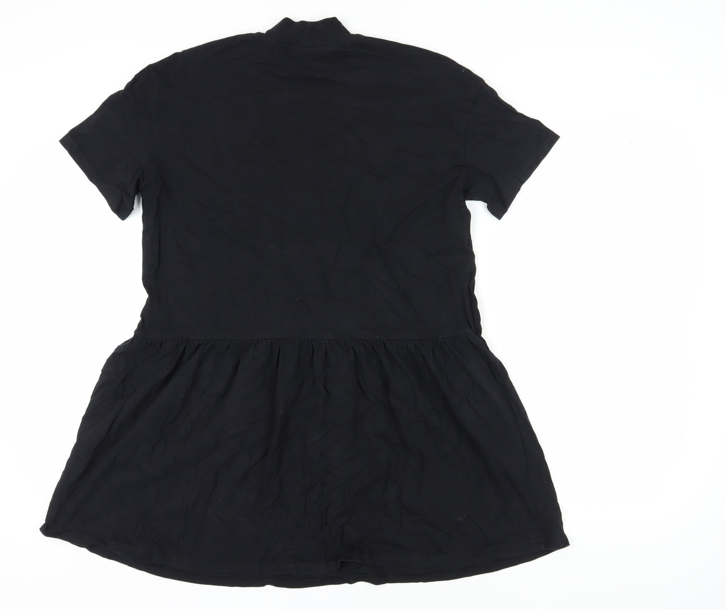 ASOS Women's Black T-Shirt Dress Size 8 Casual