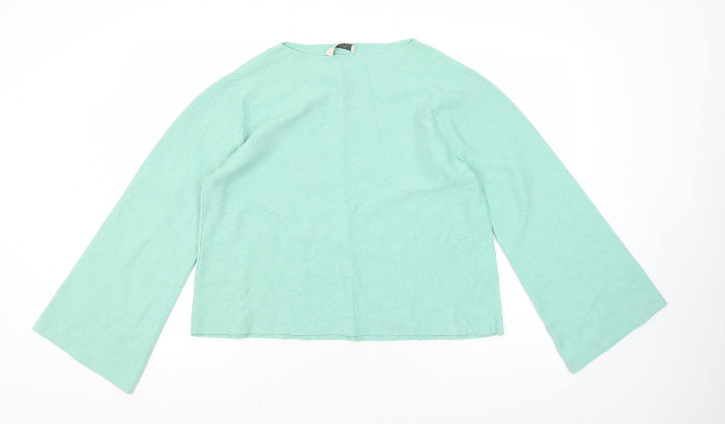 Oasis Women's Green Knit Jumper Medium