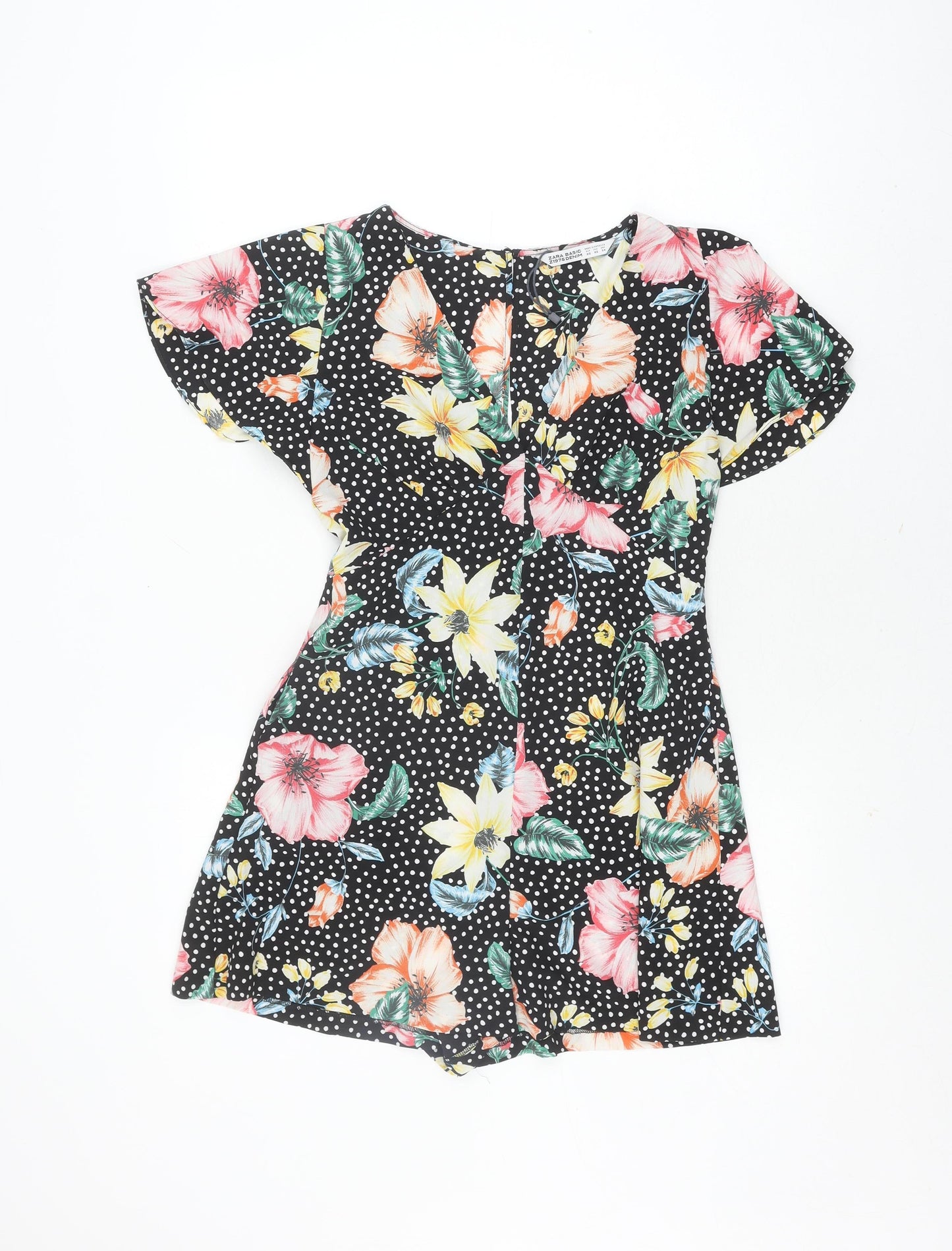 Zara Women Multicoloured XS Playsuit