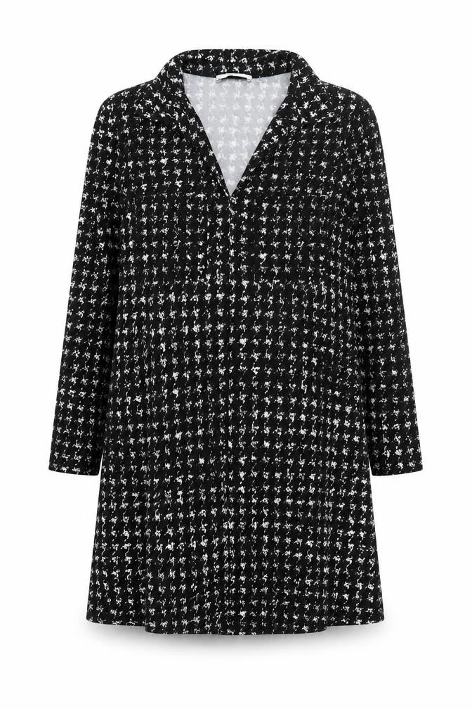 MNG Basics Women's Black Collared Dress Size S