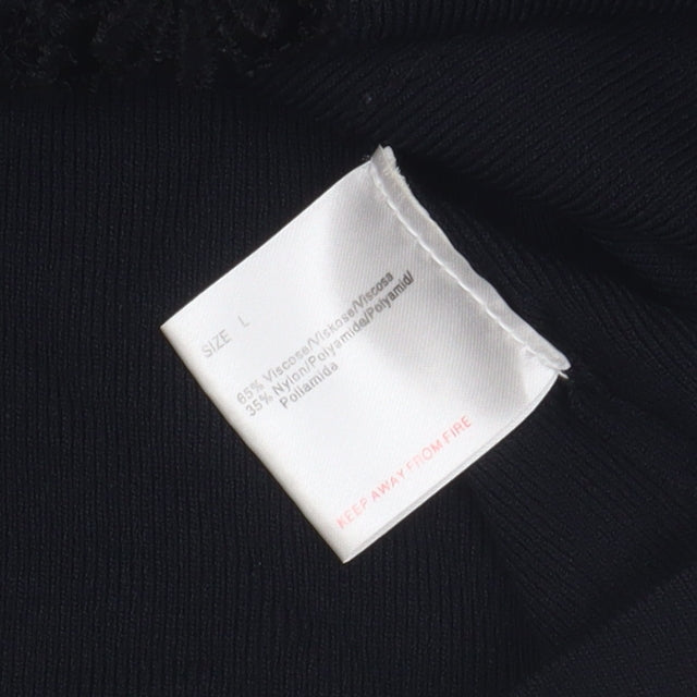 Donna Lewis Women's Black Knit Tunic L