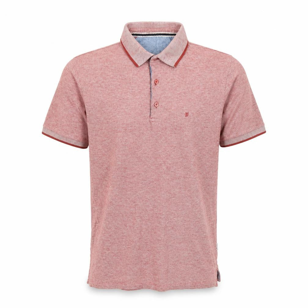 Wrangler Men's Red Polo Shirt L - Casual Short Sleeve