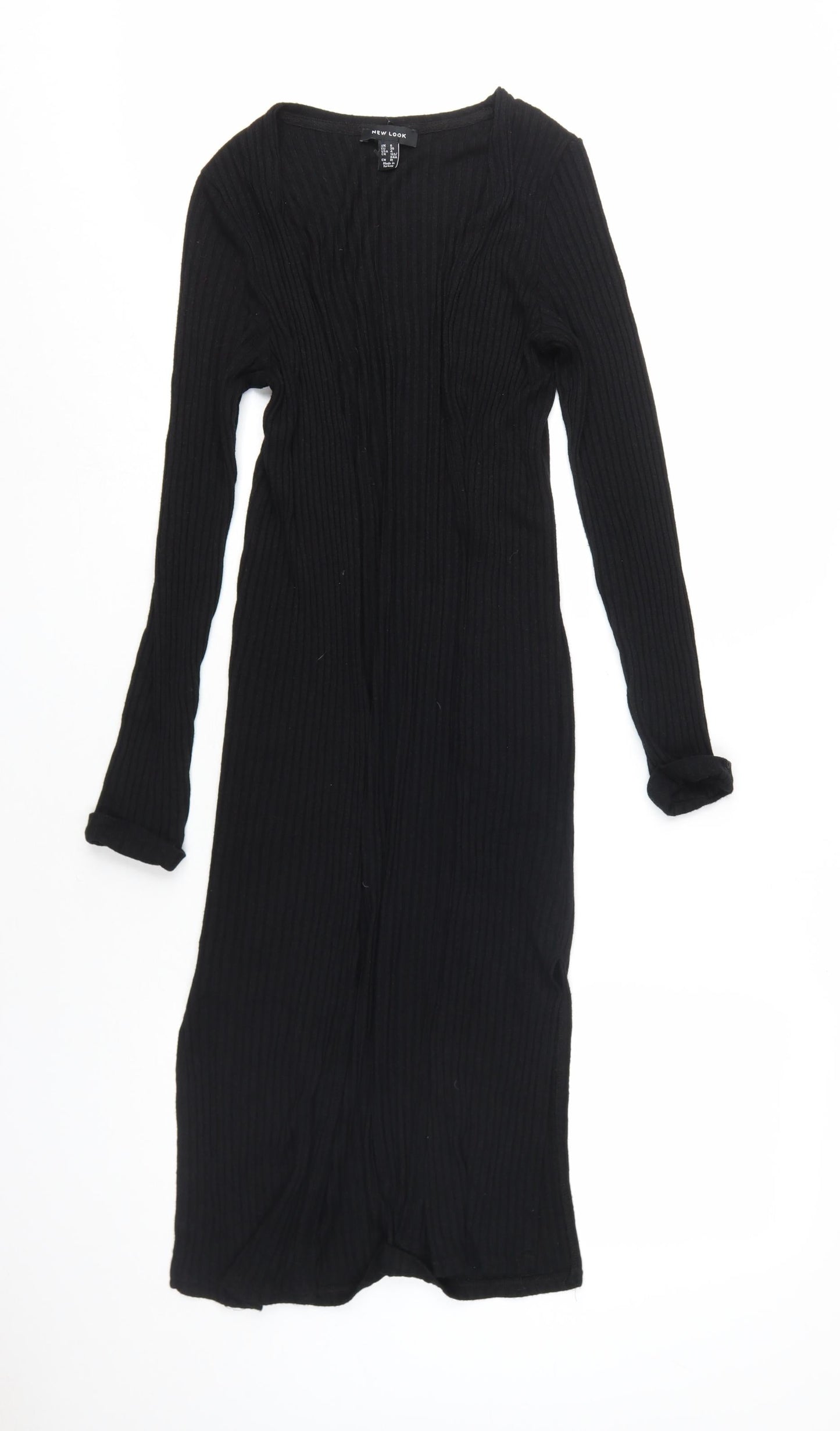 New Look Women's Black Pullover Jumper, Size 8, Slim Fit