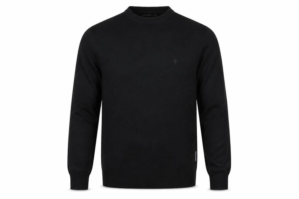 Front view of French Connection Men's Black jumper M