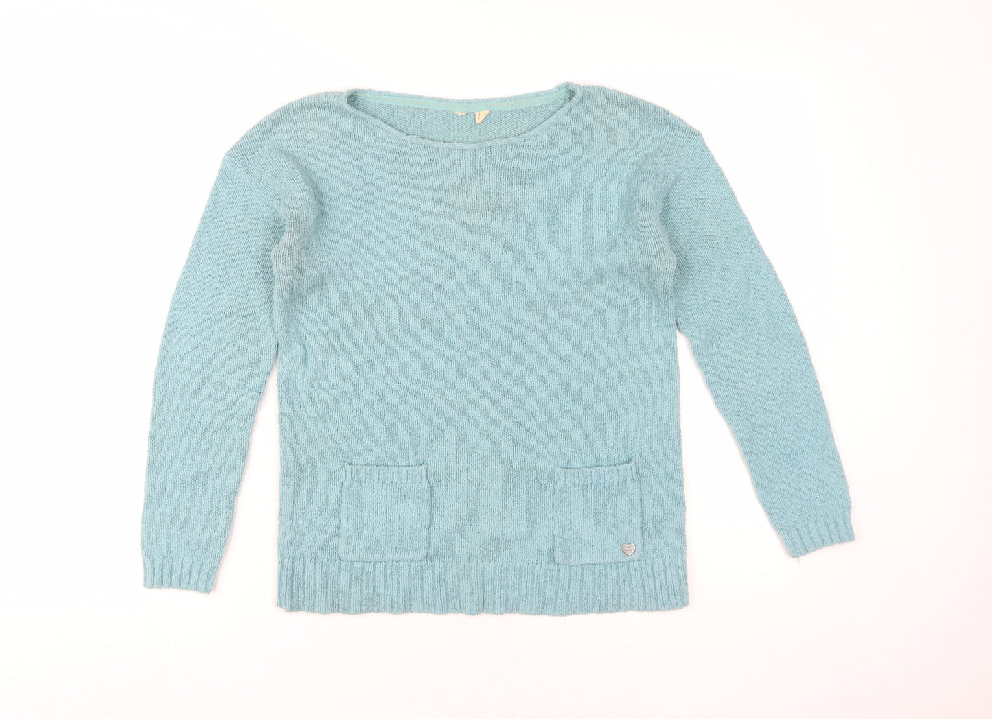 White Stuff Women's Blue Pullover Jumper Size 10