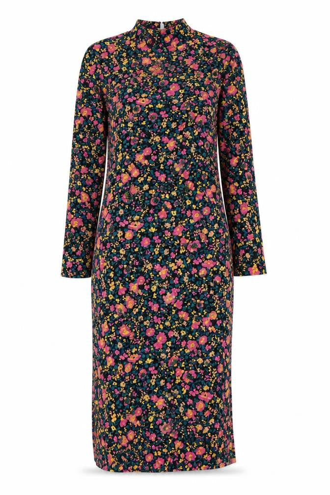 ONLY Women's Multicoloured Floral Midi Dress M