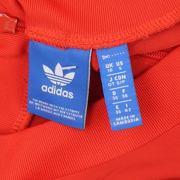 Adidas Women's Red Basic T-Shirt, Size 10