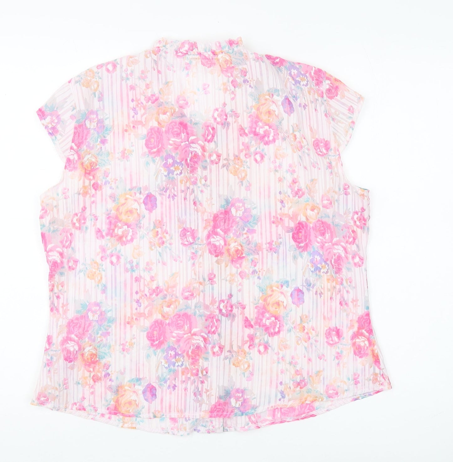 Bella Moda Women’s Multicoloured Floral Blouse UK 16