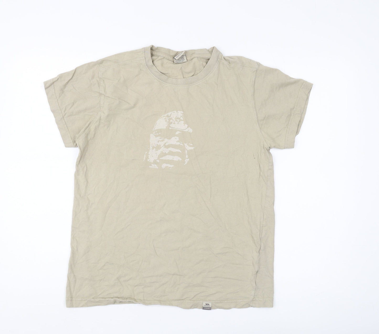 Trespass Men's Beige Medium Cotton T-Shirt