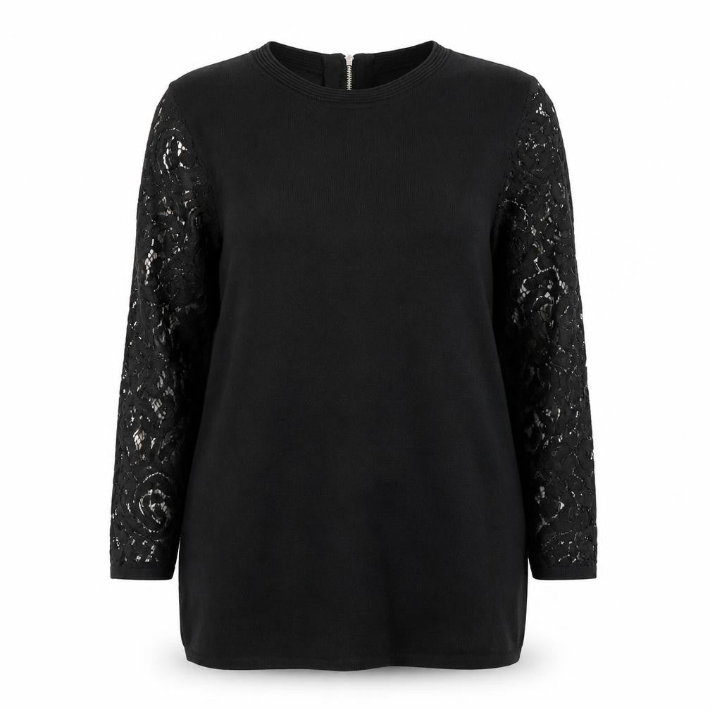 Marks and Spencer Women's Black Pullover Jumper Size 14