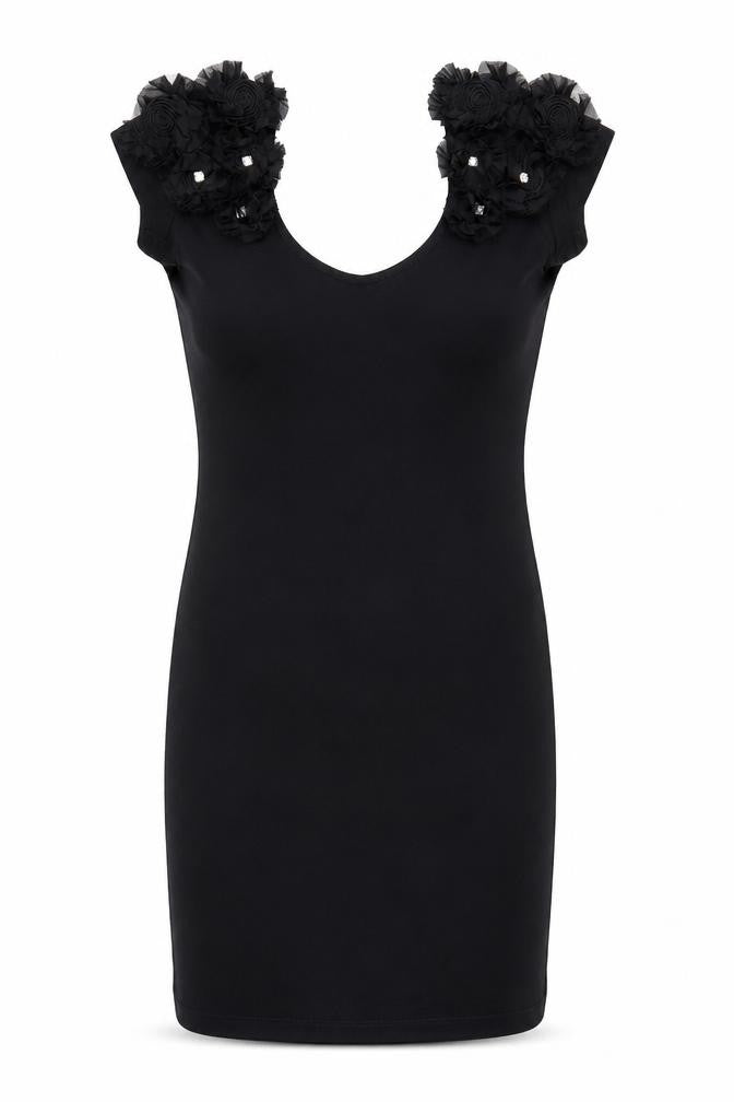 River Island Women's Black Sleeveless Dress Size 10