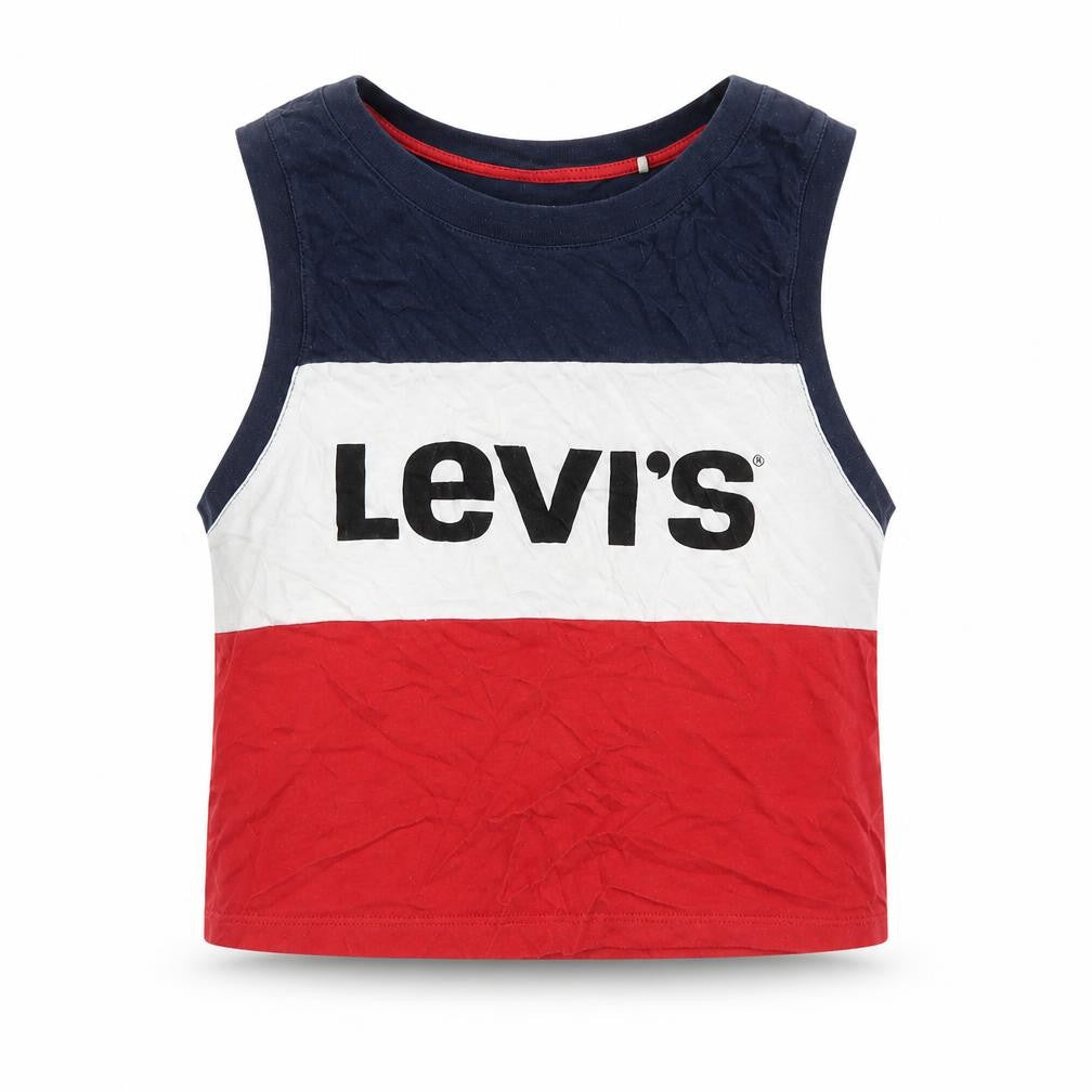 Unisex Adultss UK Size S Levi's Multicoloured Cotton Tank