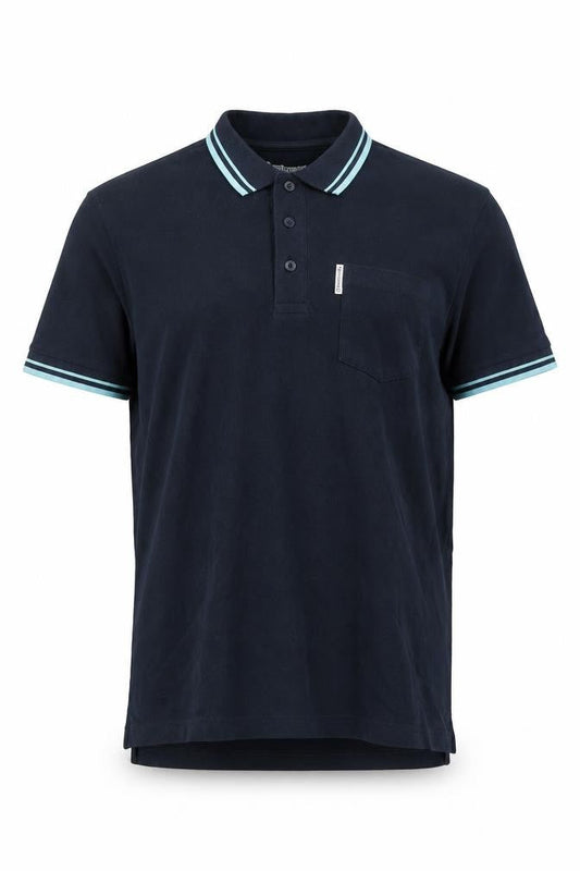 Lambretta Men's Blue Polo Shirt M Short Sleeve