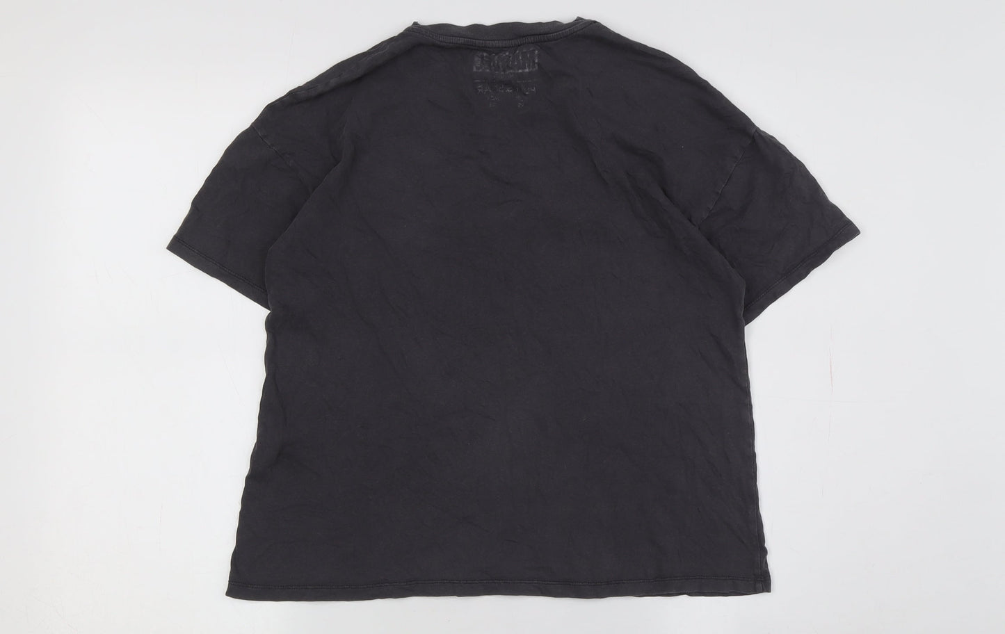Marvel Black Unisex T-Shirt XS Comic Casual