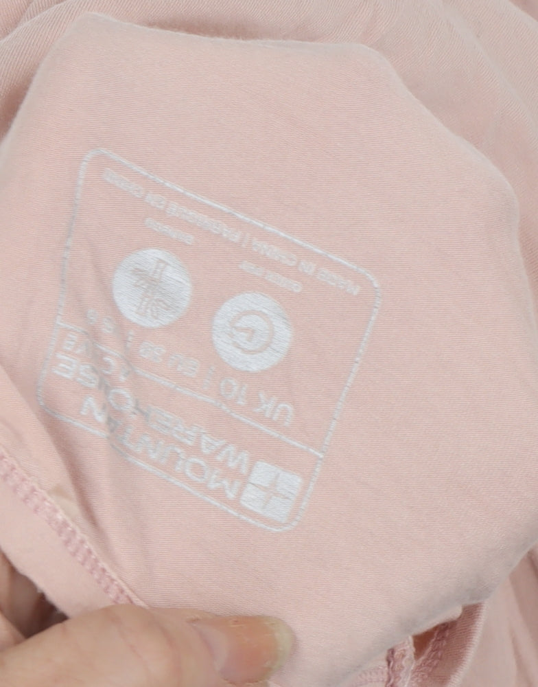 Mountain Warehouse Women's Pink Basic T-Shirt Size 10