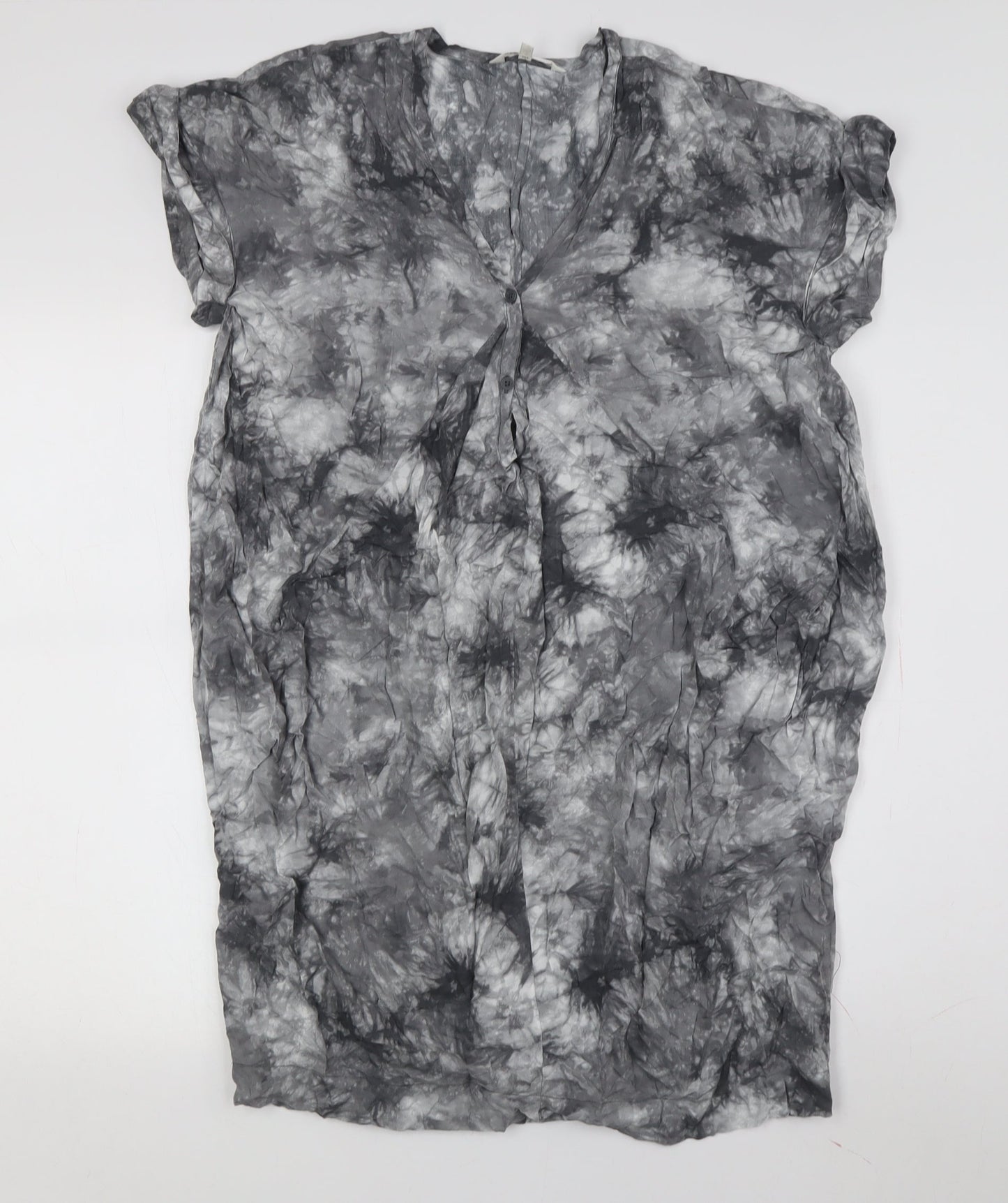 Sandwich Women's Black Tie Dye Shift Dress 8