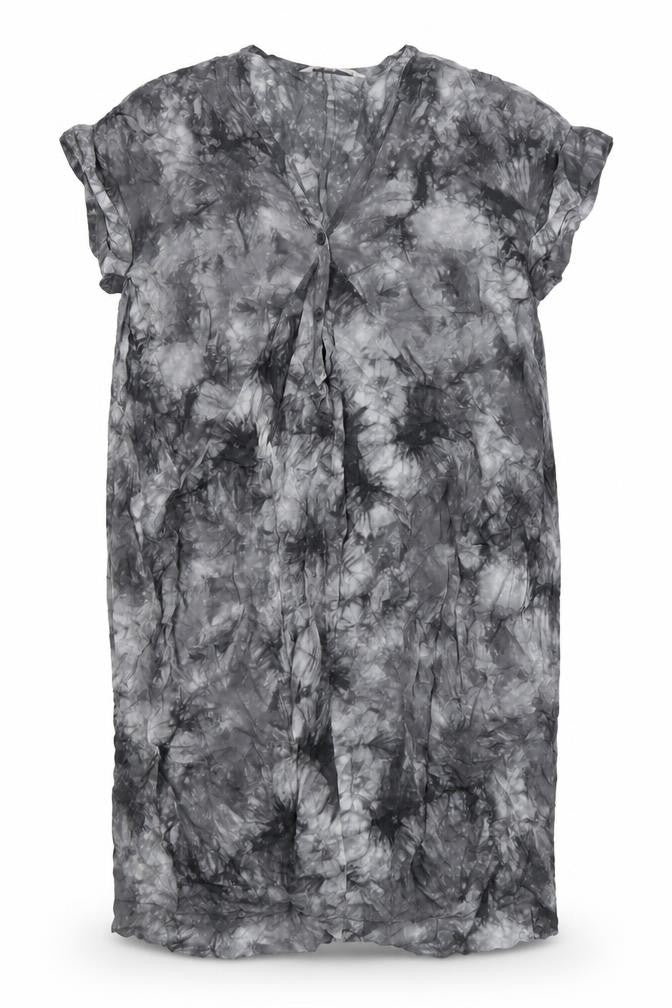 Sandwich Women's Black Tie Dye Shift Dress 8