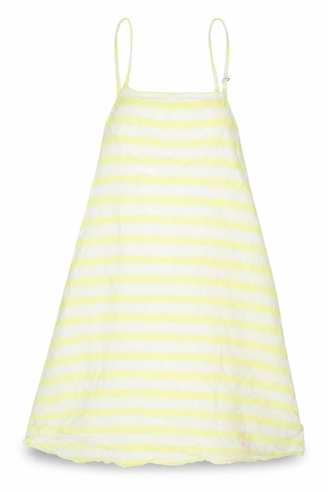 Front view of Only Women’s Yellow Striped Camisole Tank Top S