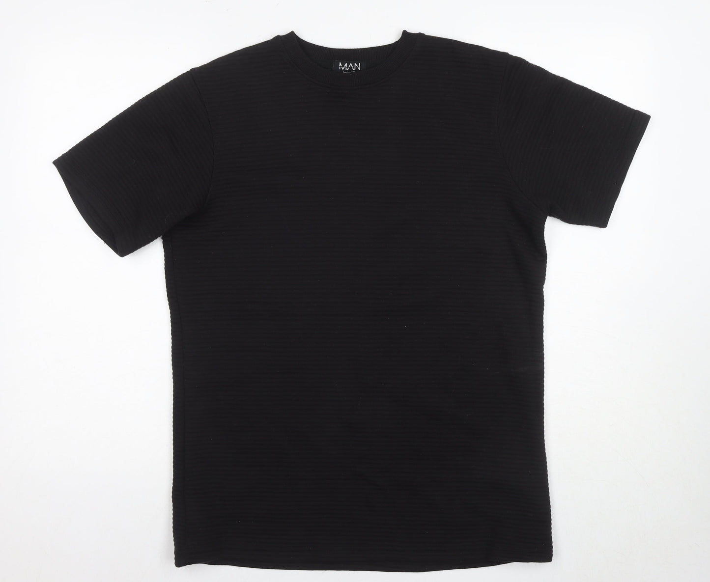 boohooMAN Men's Black Short Sleeve T-Shirt - Size M