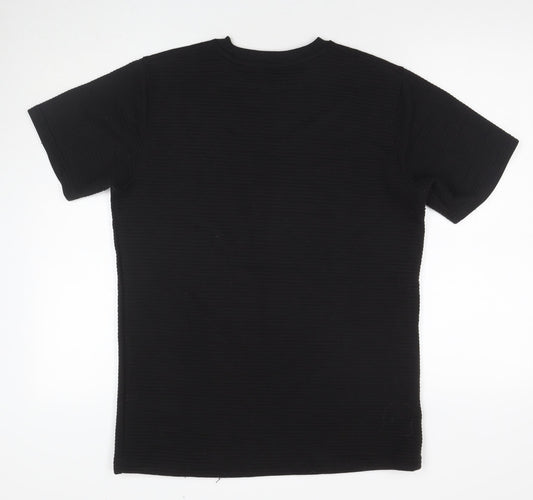 boohooMAN Men's Black Short Sleeve T-Shirt - Size M