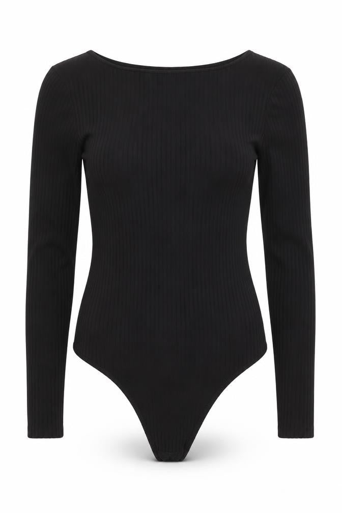 Zara Women's Black XS Bodysuit Jersey Casual