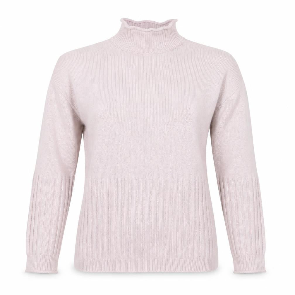 Marks and Spencer Women's Pink XS Roll Neck Jumper