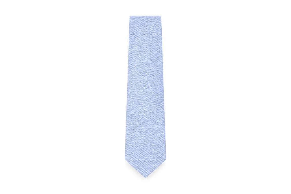 Cacharel Men's Blue Silk Geometric Tie