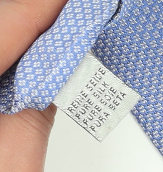 Cacharel Men's Blue Silk Geometric Tie