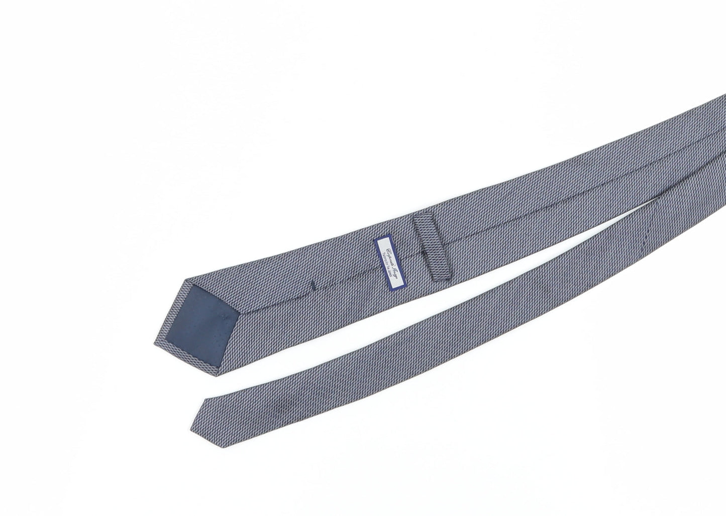 Corporate Image Men's Grey Slim Silk Tie Size One