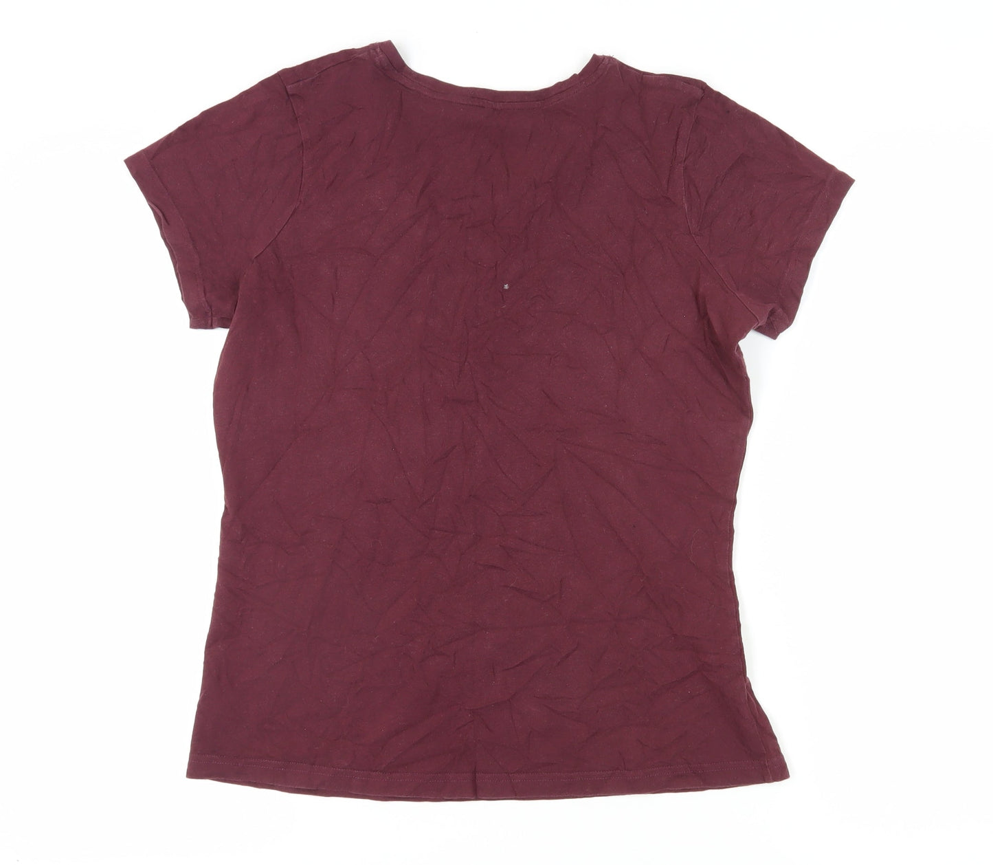 Harry Potter Women’s Red T-Shirt, Size 12, Casual, Crew Neck